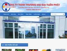 Tablet Screenshot of daituanphat.com